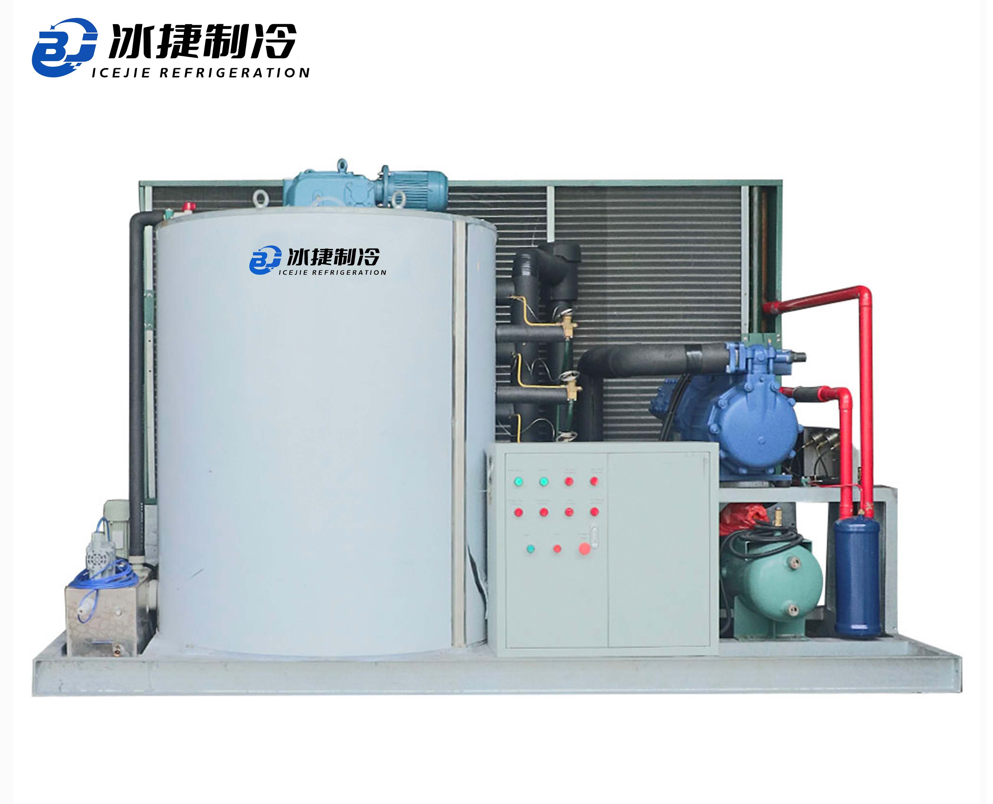 10噸 日產(chǎn)量片冰機