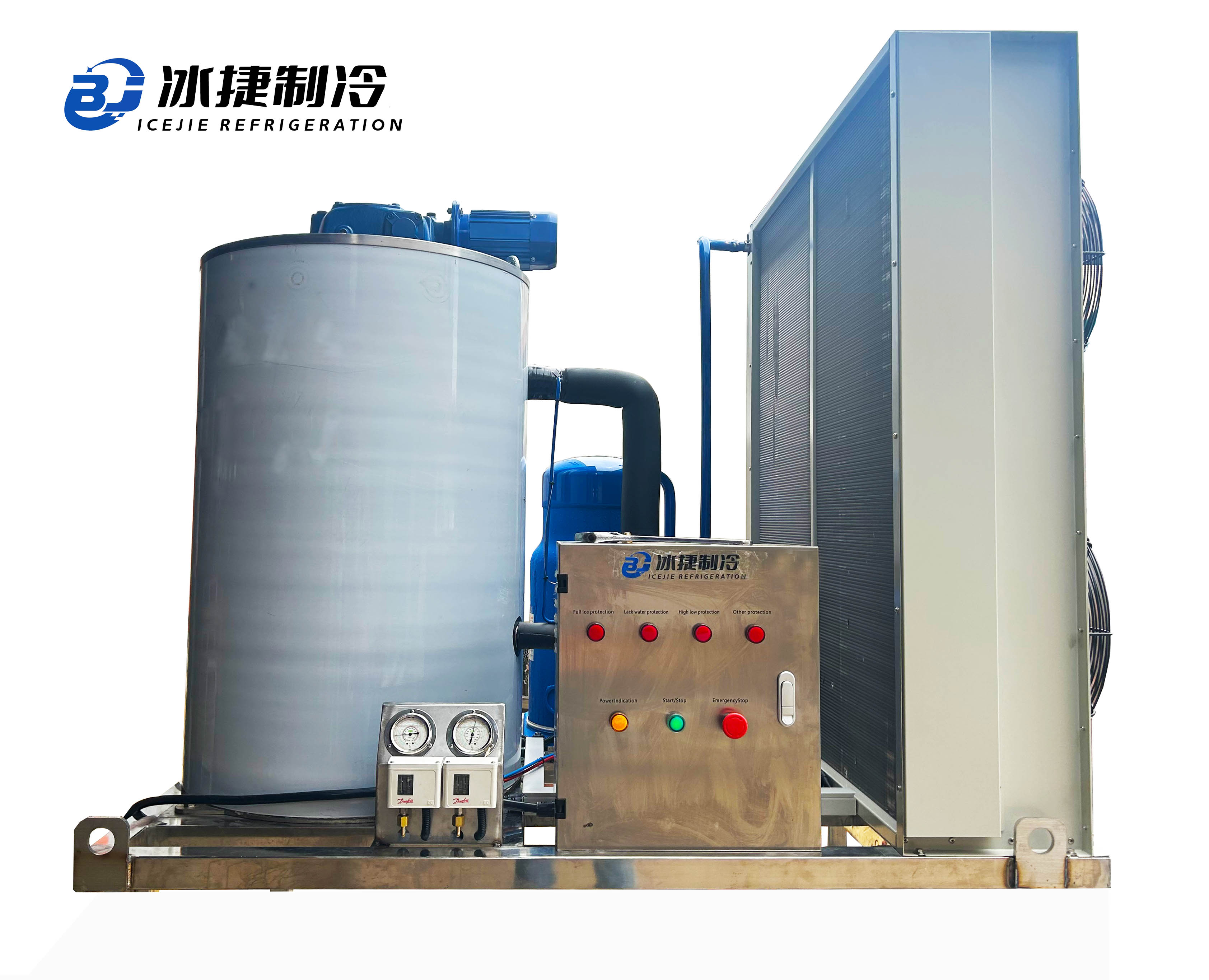 3噸 日產(chǎn)量片冰機
